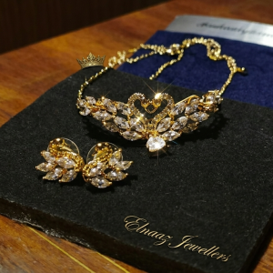 Swan Design Jewelry Set